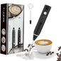 Premium Electric Milk Frother & Coffee Whisk Handheld Coffee & Latte Foam Maker