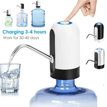 Automatic Electric Water Dispenser Pump USB Rechargeable Bottle Pump